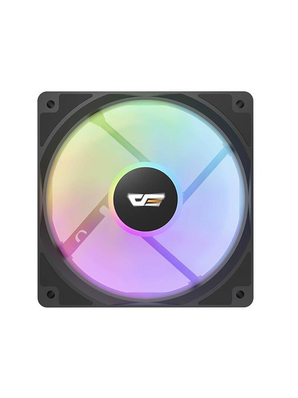 Darkflash Computer Fan Cl12 Led 120x120 Chassi Flakt 120mm Svart 26 Dba