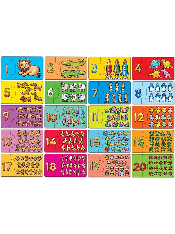 Orchard Match &amp; Count - Puzzle set 2D Pussel