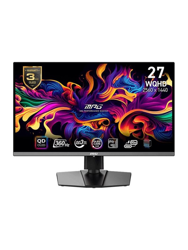 26.5 " Msi Mpg 271qrxde Qd Oled Oled Monitor 26.5 " Hdr