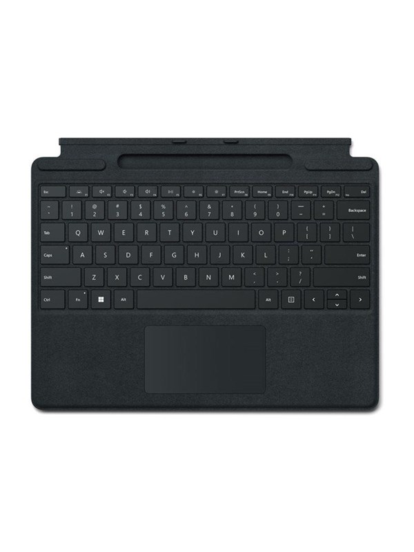 Microsoft Surface Pro Signature Tangentbord Tysk Svart