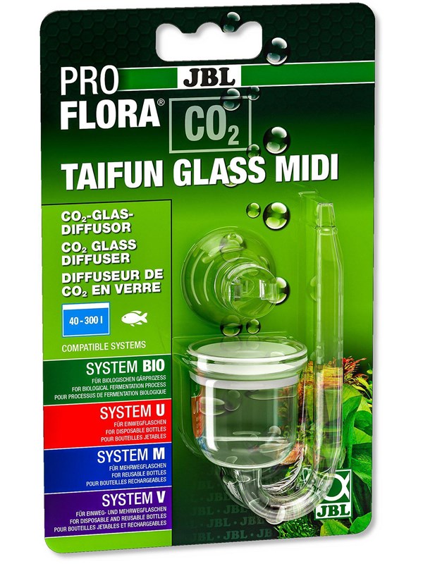 Jbl Aqua Jbl Proflora Co2 Taifun Glas Midi 141.8197