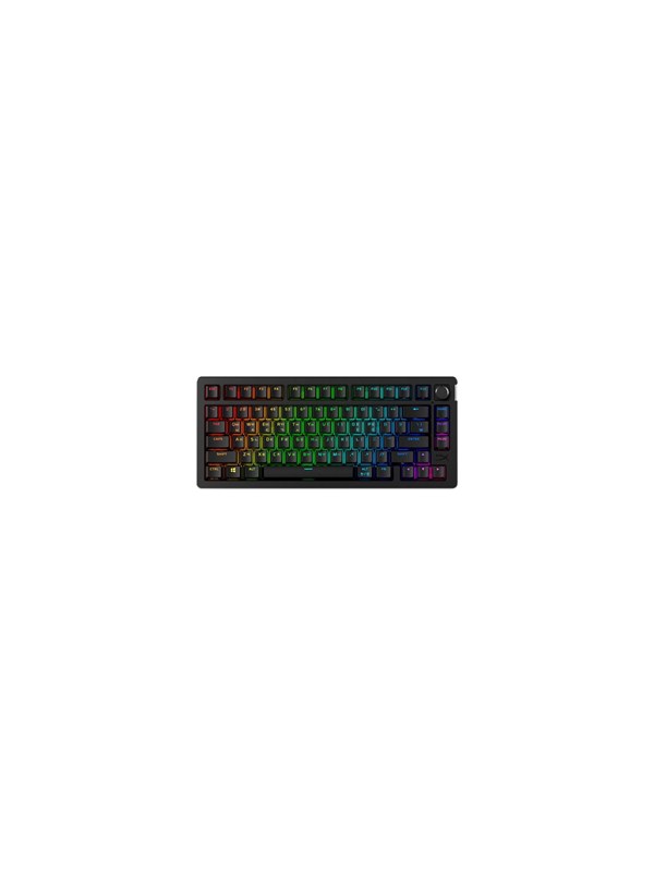 Produktfoto för HyperX Alloy Rise 75 Trådlöst Gamingtangentbord (svart)