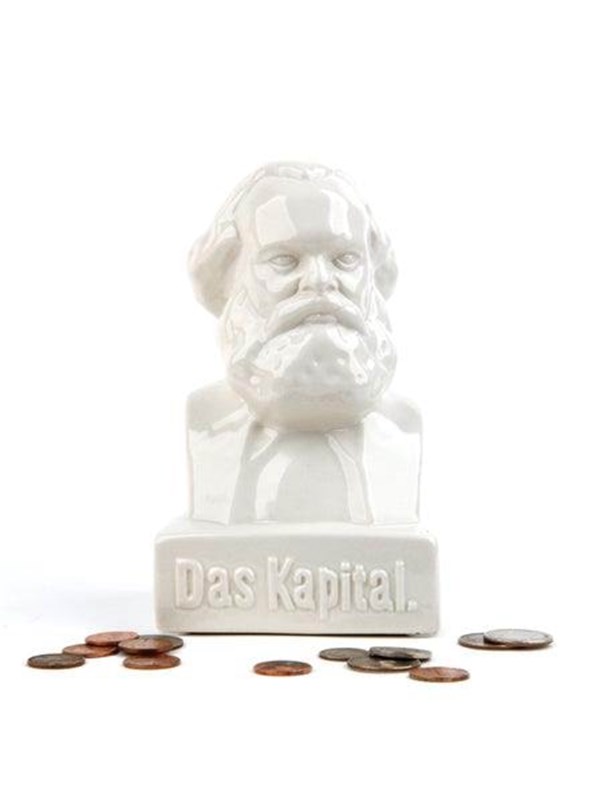 Alternativ bild 0 för Kikkerland Das Kapital Coin Bank (PB20)