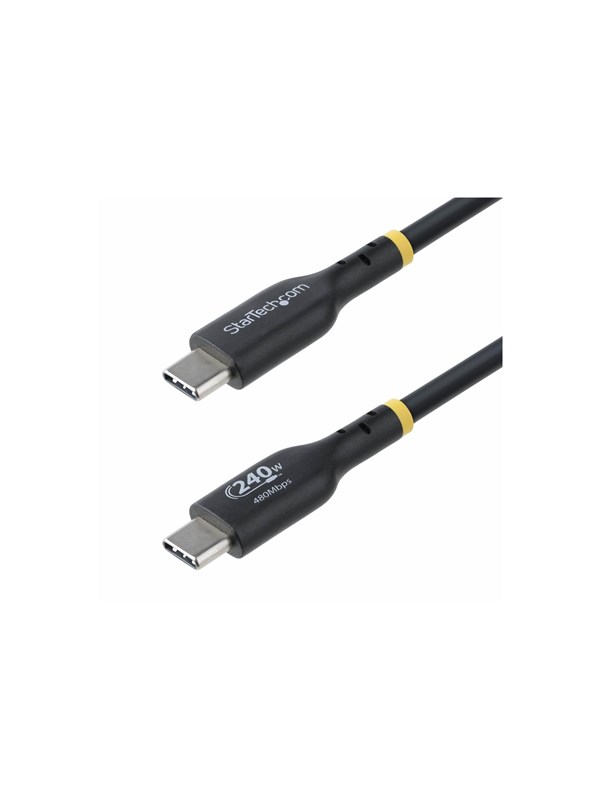 StarTech.com 4m USB C Charging Cable USB-IF Certified USB-C Cable 240W - USB-C cable - 24 pin USB-C to 24 pin USB-C - 4 m