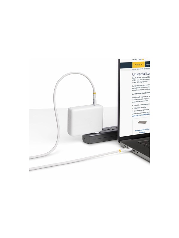 StarTech.com 4m USB C Charging Cable USB-IF Certified USB-C Cable 240W - USB-C cable - 24 pin USB-C to 24 pin USB-C - 4 m