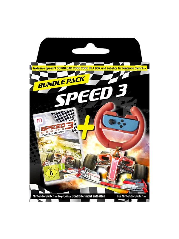 Speed 3 Racer Bundle (Code in a Box) - Nintendo Switch - Racing
