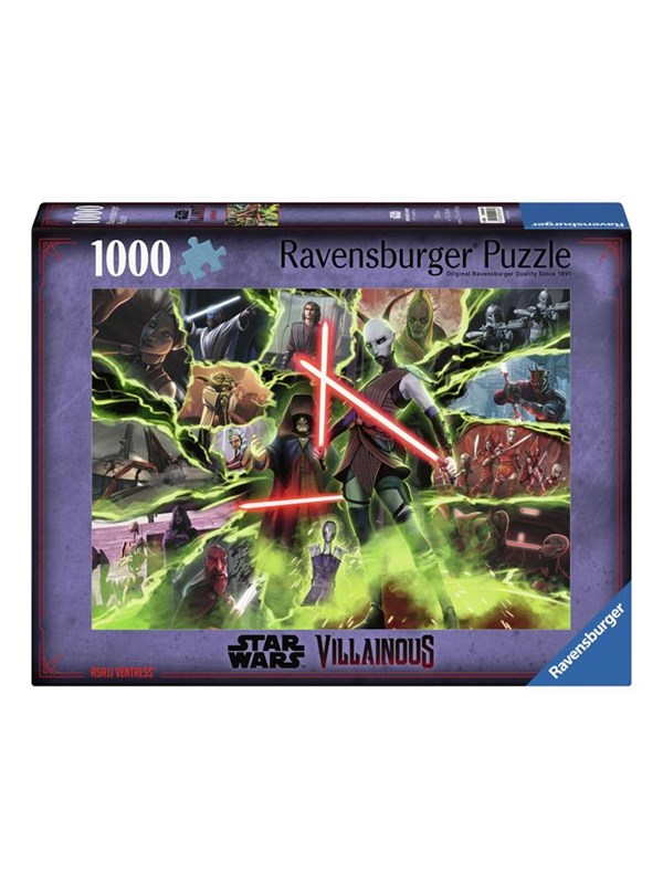 Ravensburger Jigsaw Puzzle Star Wars Villainous Asajj Ventress.