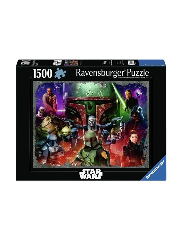 Ravensburger Jigsaw Puzzle Star Wars Boba Fett Bounty Hunter 1500 Pcs