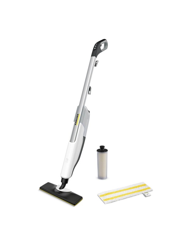 Produktfoto för Kärcher SC 2 UPRIGHT Dampmoppe 0,4 L 1600 W Sort, Hvid