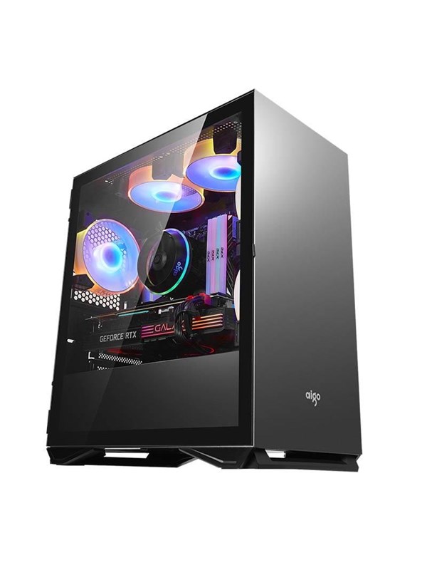 Darkflash Dlm22 Computer Case Black Chassi Svart