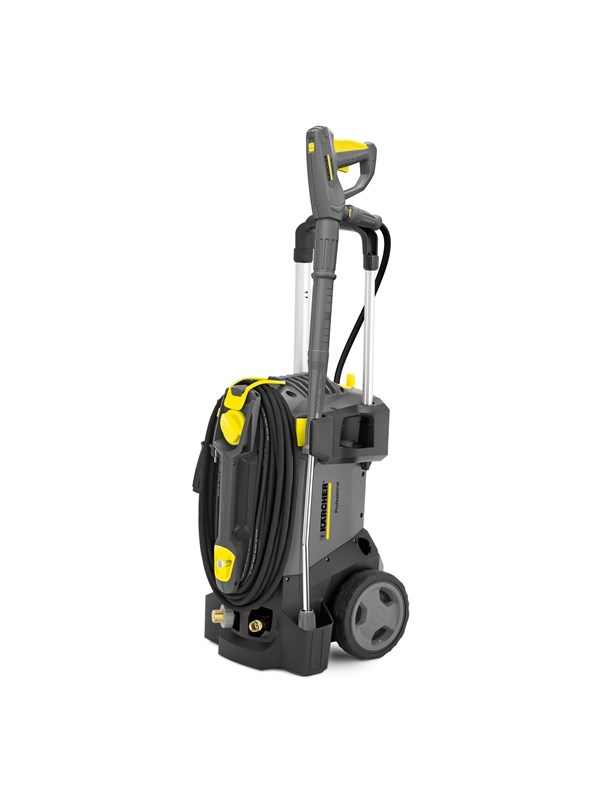 Produktfoto för Kärcher HD 6/13 C Plus, Kompakt, Elektrisk, 5 m, 5 m, Svart, Gul, 590 l/h