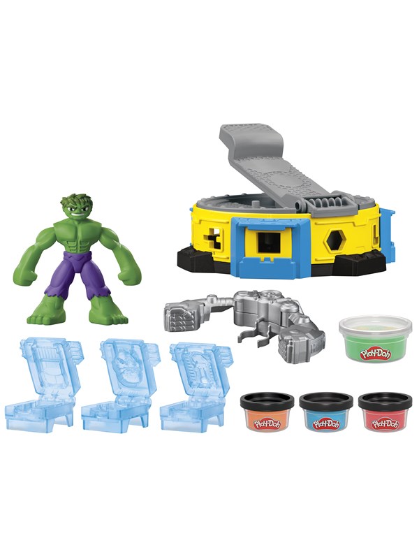 Alternativ bild 0 för Hasbro Play-Doh Marvel Hulk Smash & Squish Playset