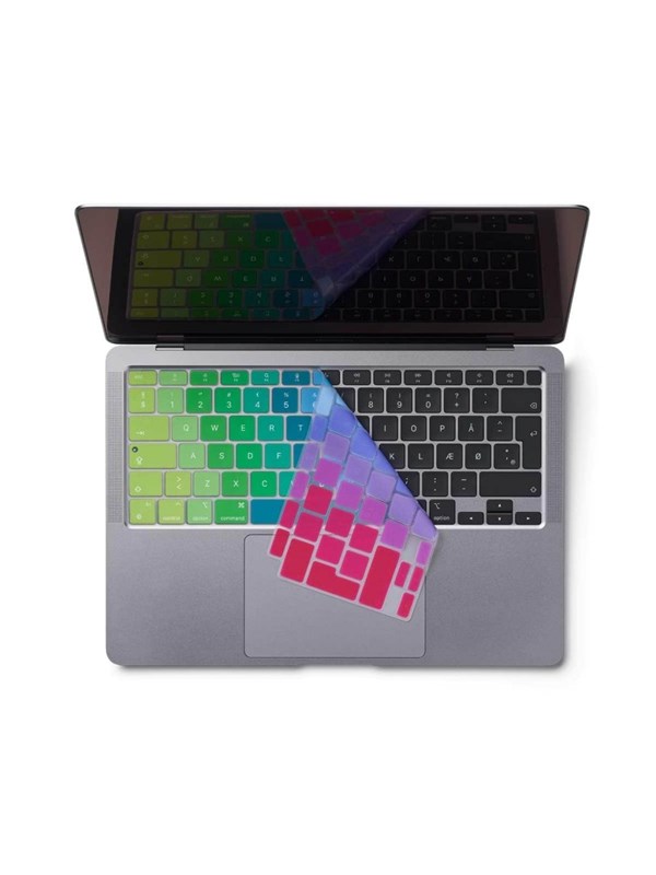 Philbert Keyboard Cover For Macbook Air 2020 Rainbow