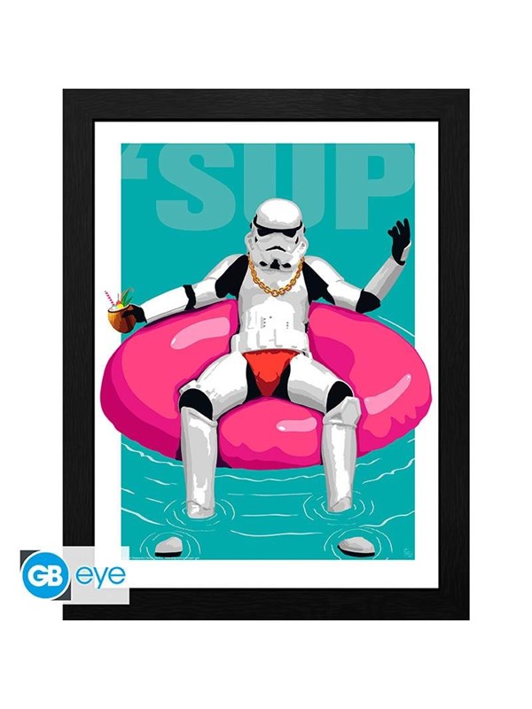 ABYstyle - ORIGINAL STORMTROOPER Framed print Pool Boy - Bild