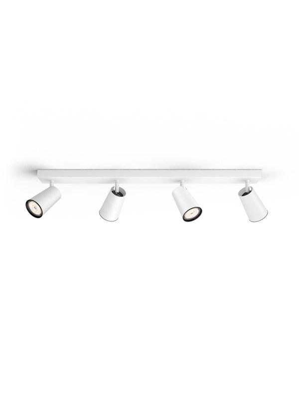 Philips Paisley 4-spot track white