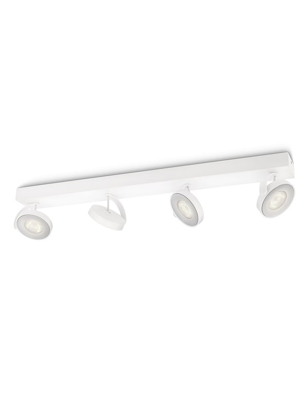 Philips Clockwork spot rail 4x5W 2700K white