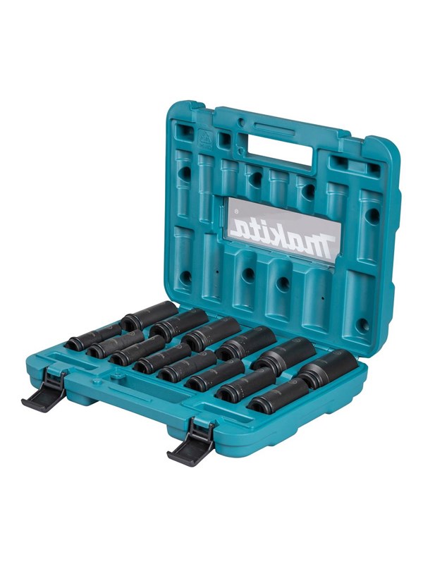 Makita E-16586 Impact Black impact Socket Set - 14 Pieces