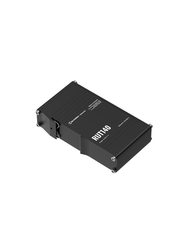 Teltonika RUT140 Industrial Modbus Router (RUT140000000 / Standard package) - Router N Standard - 802.11n