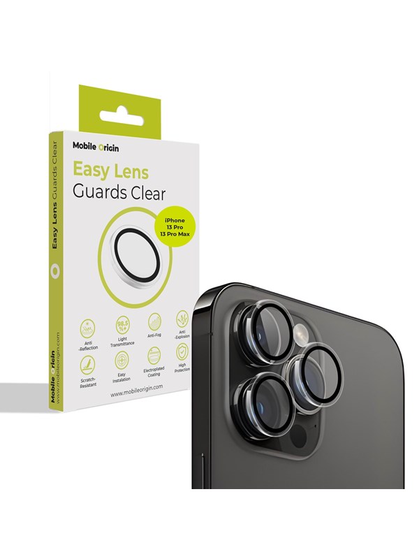Mobile Origin Easy Lens guards - clear -  iPhone 13 Pro/13Pro Max