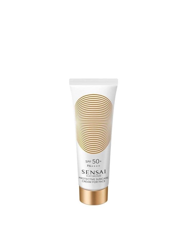 Produktfoto för Sensai Silky Bronze Protective Cream Face SPF 50+