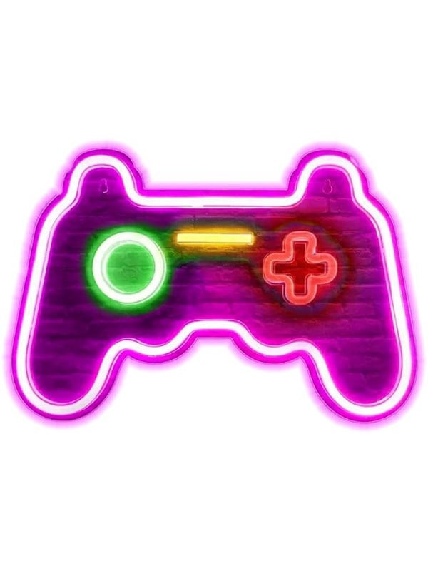 Mecharite - Controller LED Neon Sign - Pink - Lampa
