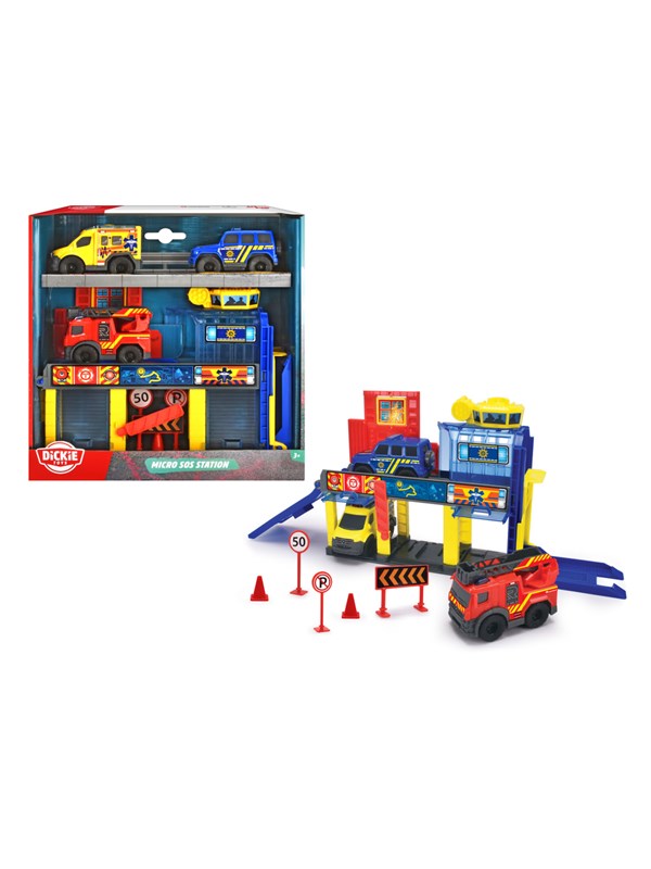 Alternativ bild 0 för Dickie Toys Micro SOS Station