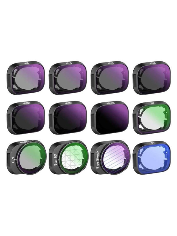 Neewer Fl25 Nd8/16/32/64/128/256/nd1000/uv/cpl/bsa/lpr/s Filter Set For Dji Mini 3 / Mini 3 Pro