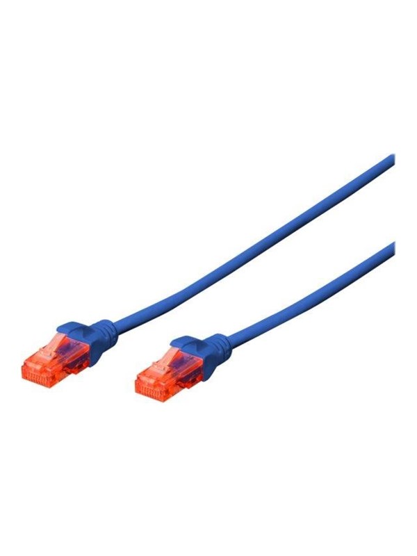DIGITUS Professional patch cable - 3 m - blue - Blå - 3m