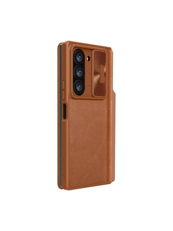 Nillkin Qin Pro Leather Case Samsung Galaxy Z Fold 6 5g Brown