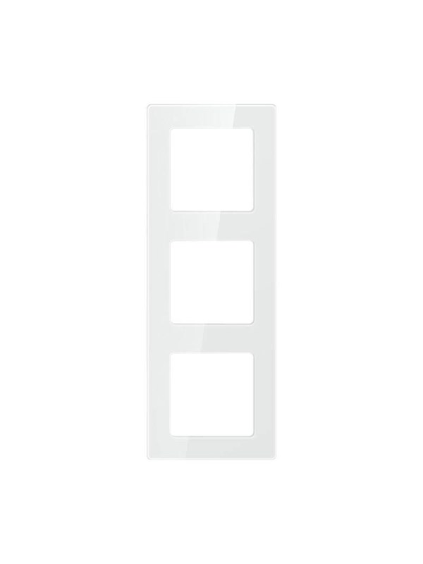 Avatto Triple frame socket N-TS10-Frame-W3 (white)