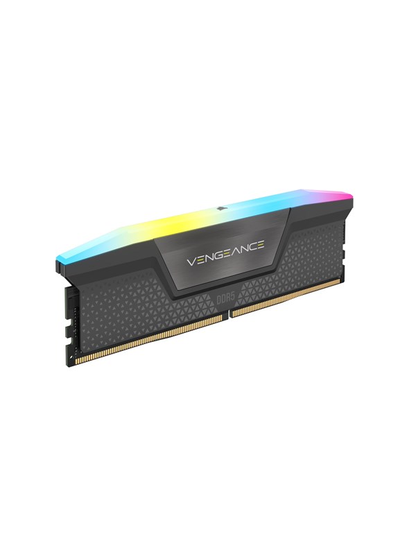 Corsair Vengeance Rgb Ddr5 5600 16gb Cl40 Single Channel 1 Pcs Amd Expo & Intel Xmp Grå Med Rgb