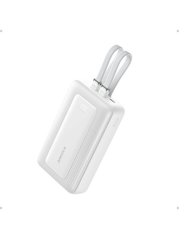 Anker 20k.30w Built In Usb C Lightning Cable Powerbank Vit 20000 Mah
