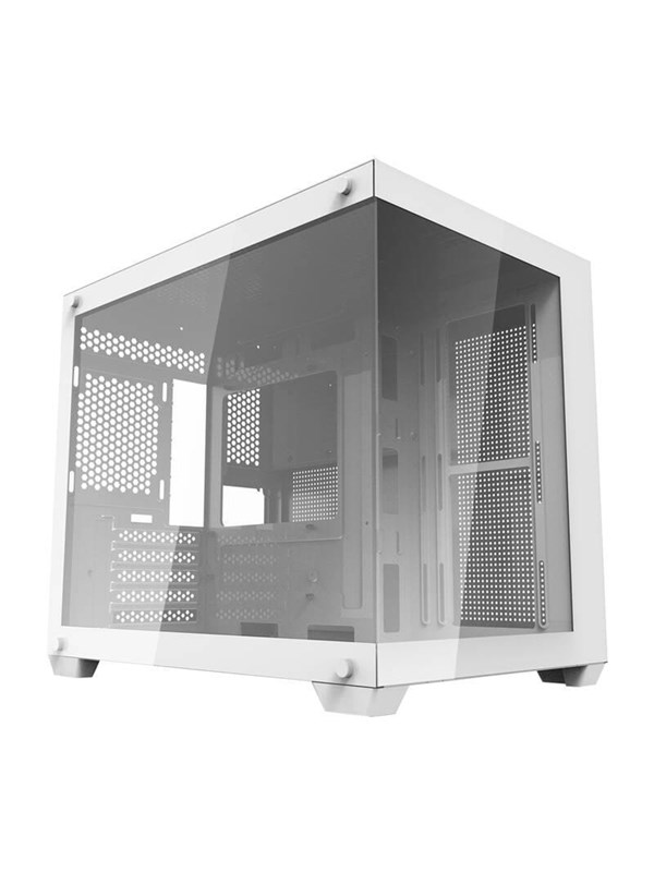 Darkflash C285mp Computer Case White Chassi Miditower Vit