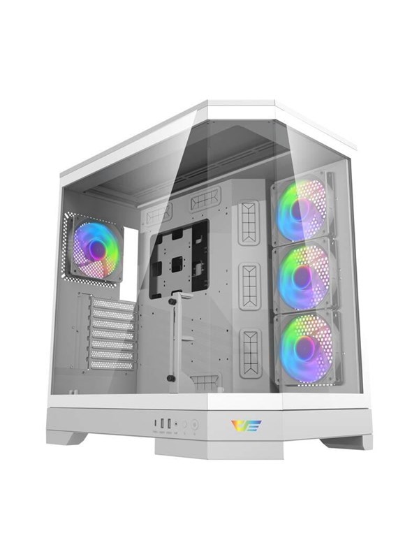 Darkflash Dqx90 Computer Case White Chassi Vit