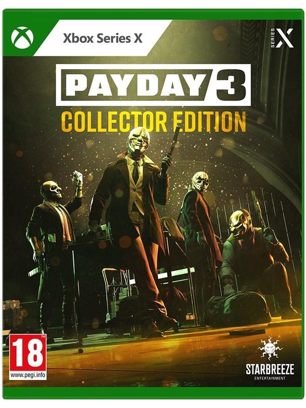 Payday 3 Collector Edition Microsoft Xbox Series X Fps