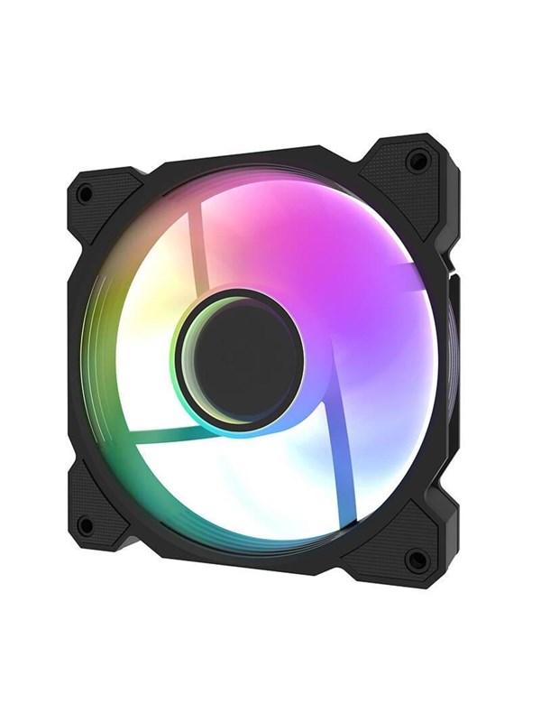 Darkflash Dr08 Cooling Fan Black Chassi Flakt 120mm Svart 30 Dba