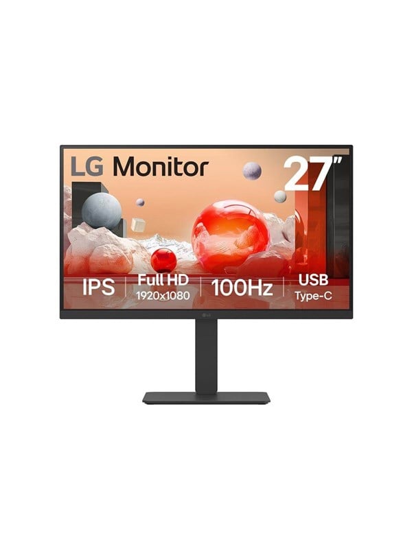 27" LG 27BA750-B - 1920x1080 (FHD) - 100Hz - IPS - 65W USB-C