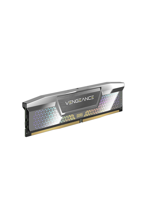 Corsair Vengeance Ddr5 4000 48gb Cudimm För Intel Cl38 Dual Channel 2 Pcs Intel Xmp Silver