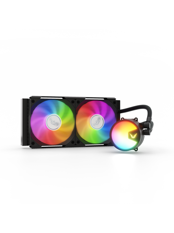 Valkyrie A240 Mm Svart Cpu Vattenkylare Max 33 Dba