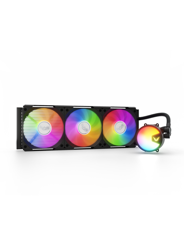 Valkyrie A360 Mm Svart Cpu Vattenkylare Max 33 Dba