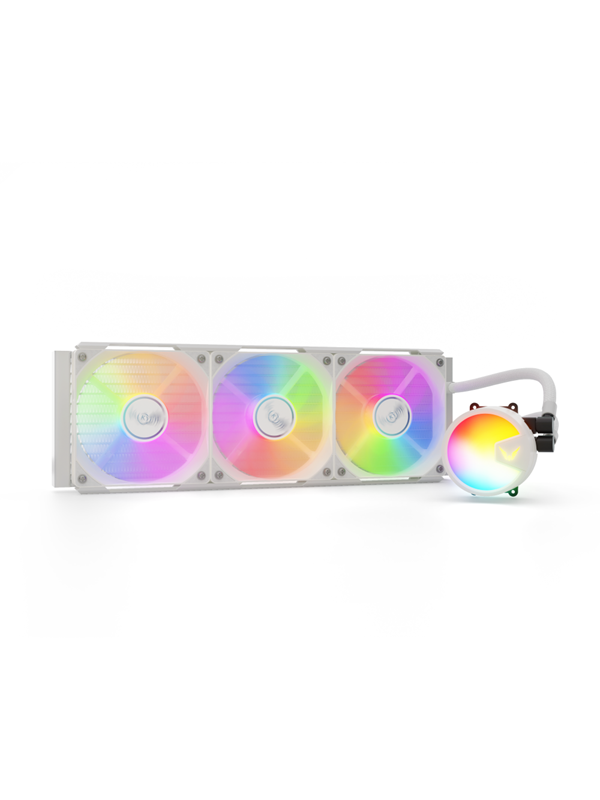 Valkyrie A360 Mm Vit Cpu Vattenkylare Max 33 Dba