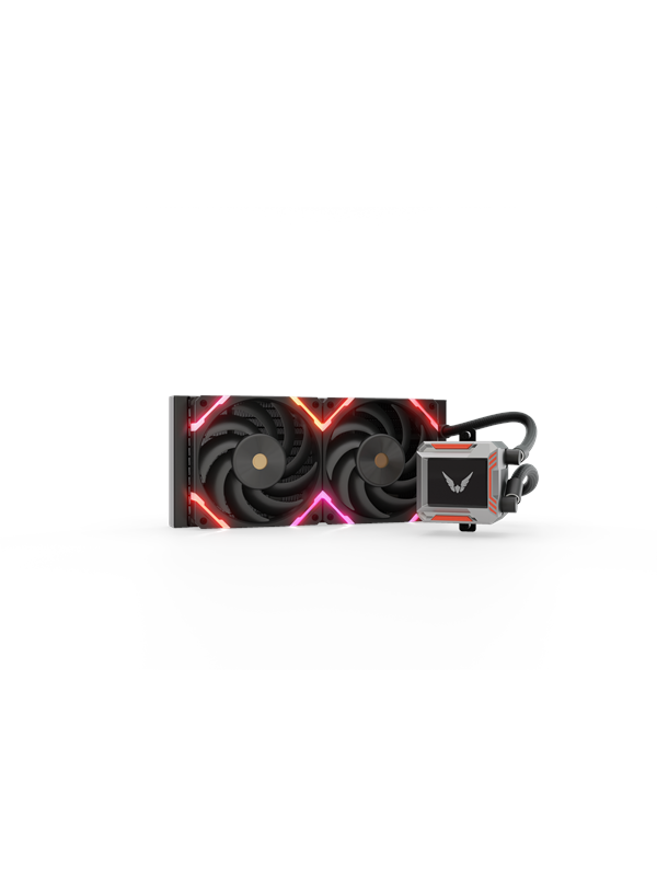 Valkyrie Syn 240 Mm Svart Cpu Vattenkylare Max 29 Dba