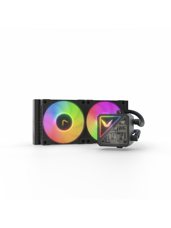 Valkyrie V240 Mm Lite Svart Cpu Vattenkylare Max 31 Dba