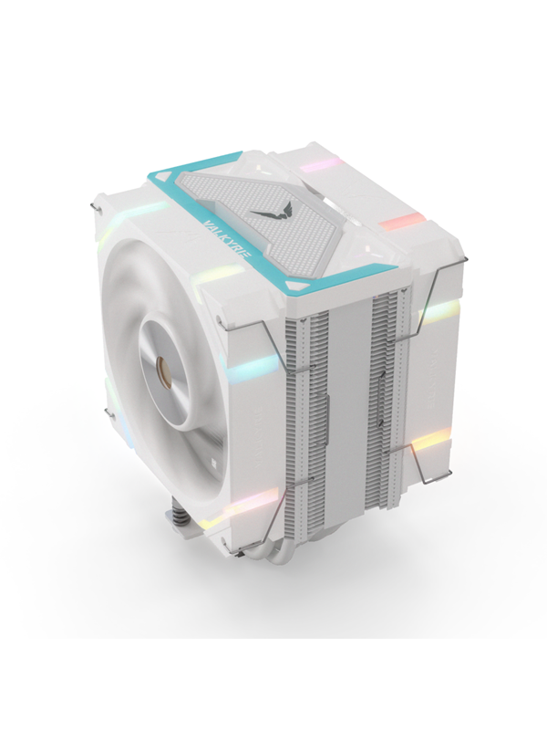 Valkyrie Vind Sl125 Vit Med Rgb Ljus Cpu Luftkylare Max 29 Dba