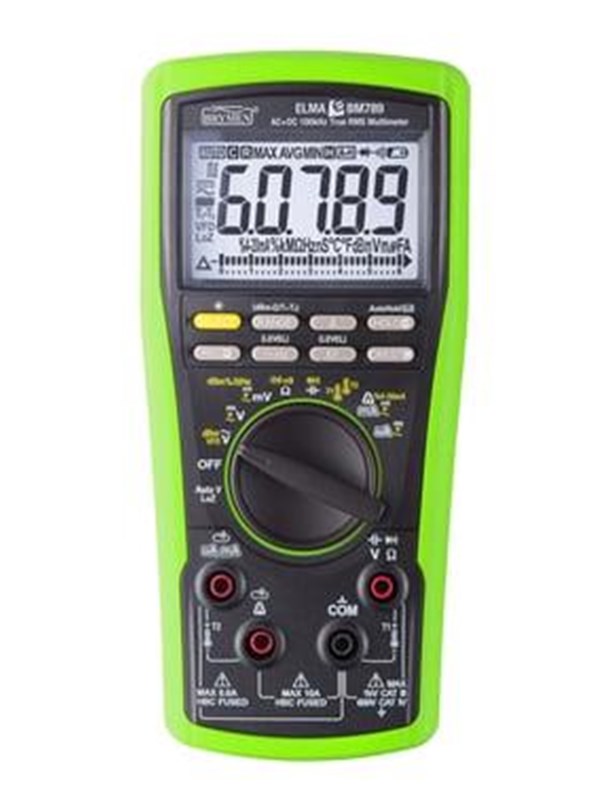 Elma Instruments BM789 multimeter TRMS in slim design