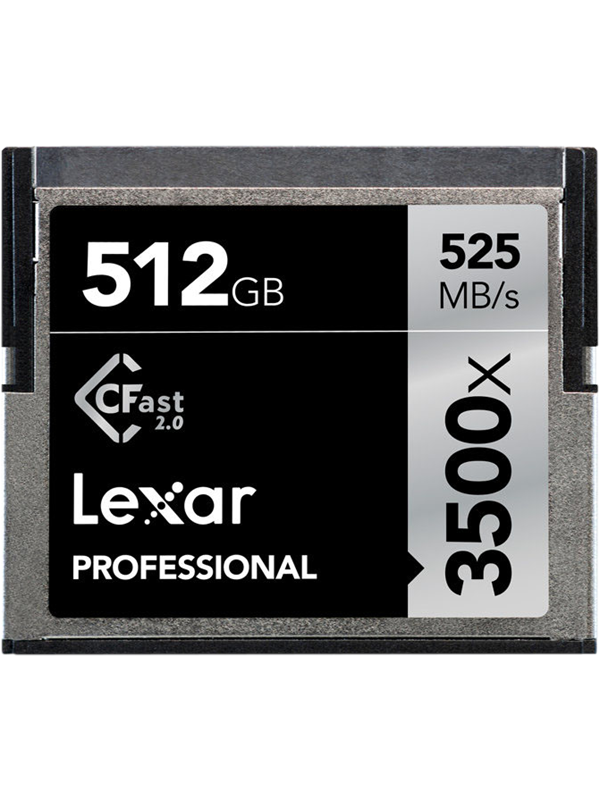 Lexar Professional 3500x Cfast 2.0 525mb/s 512gb
