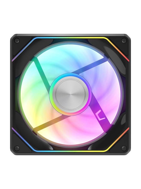 Darkflash Gauss G24 Computer Fan Black Chassi Flakt 120mm Svart 33 Dba