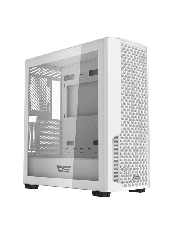 Darkflash Df2100 Computer Case White Chassi Miditower Vit