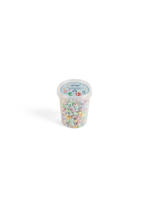 Dantoy Pastel Beads - From Recycled Plastic - 520 pcs - Köp för SEK 124 - Spara 21%