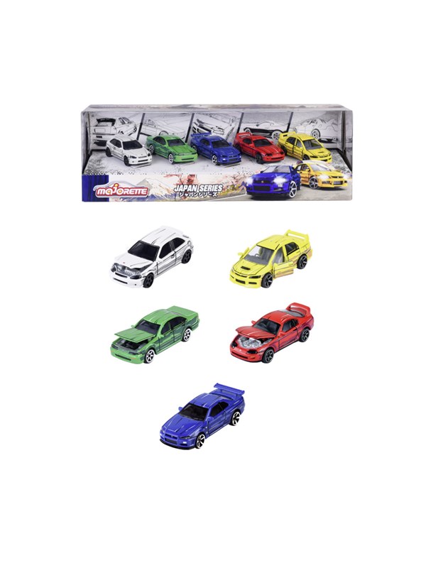 Alternativ bild 0 för Majorette Japan Series 5 Pieces Giftpack